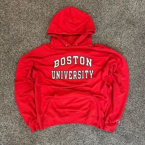 Champion Boston University Red Hoodie Men’s Size L